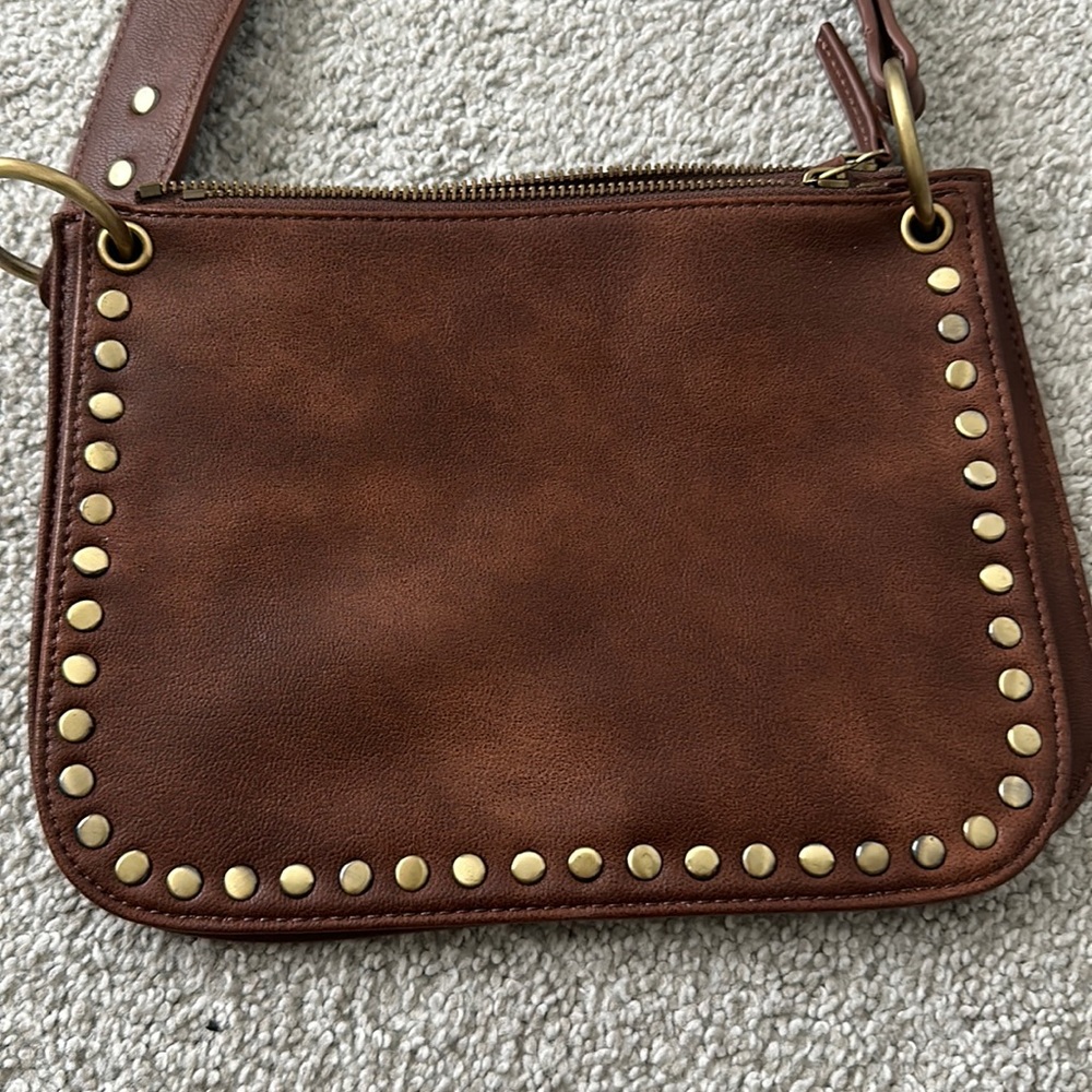 Vegan leather purse from Anthropologie